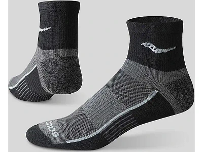 Saucony Inferno Quarter 3 Pack Socks