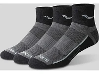 Saucony Inferno Quarter 3 Pack Socks