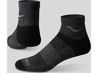 Saucony Inferno Merino Wool Blend Quarter 3 Pack Socks