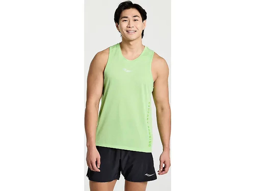 Men's | Saucony Stopwatch Graphic Singlet