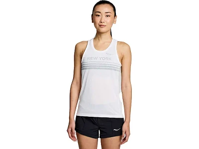 Women's | Saucony Stopwatch Singlet - NYC Marathon 2023