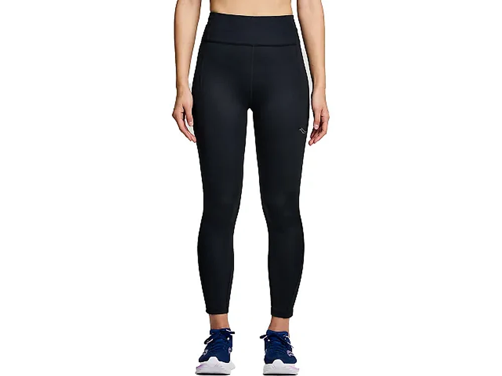 Women's | Saucony Fortify Crop Tight - Fleet Feet Exclusive