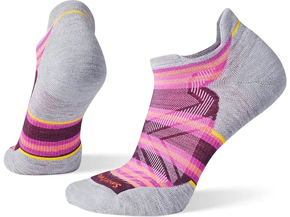 Women's | Smartwool Run Targeted Cushion Stripe Low Ankle Sock