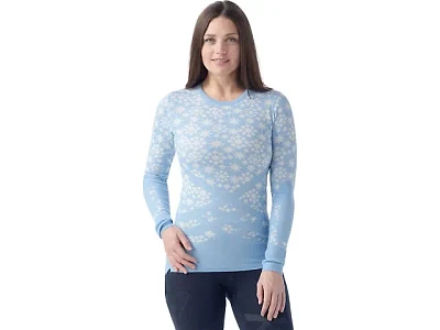 Women's | Smartwool Intraknit™ Thermal Merino Base Layer Pattern Crew