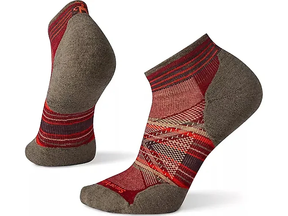 Men's | Smartwool Run Light Targeted Cushion Pattern Low Cut Socks