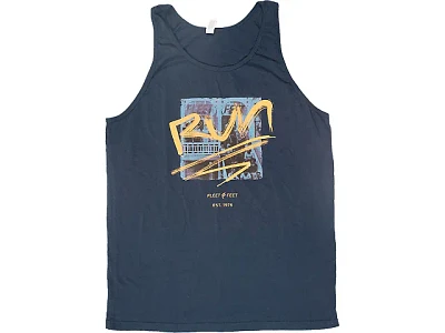 Men's | Fleet Feet 'Run' Jersey Tank - Heritage Collection