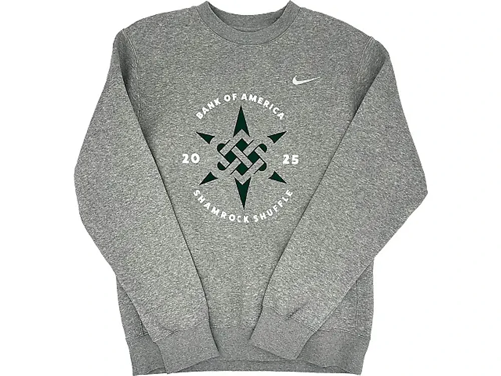 Men's | Nike Bank of America Shamrock Shuffle Crewneck - 2025