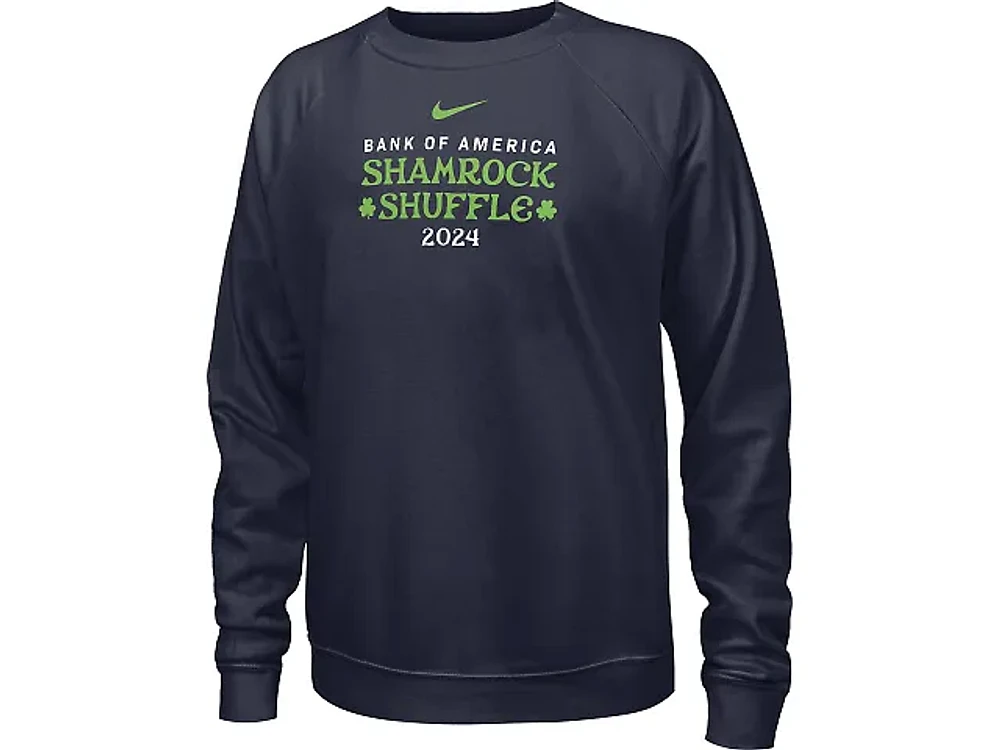 Women's | Nike Varsity Fleece Crew - Shamrock Shuffle 2024