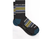 Men's | Wide Open Multi Stripe Cushioned Micro Crew Sock