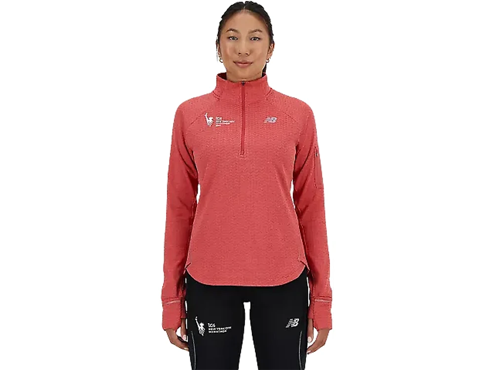 Women's | New Balance NYC Marathon Heat Grid Half Zip