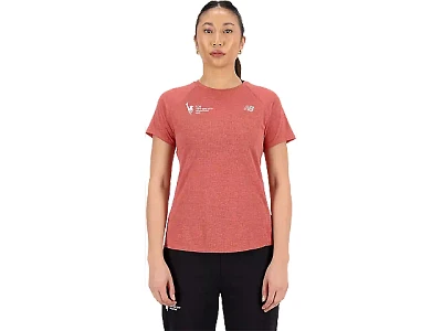 Women's | New Balance NYC Marathon Impact Run Short Sleeve