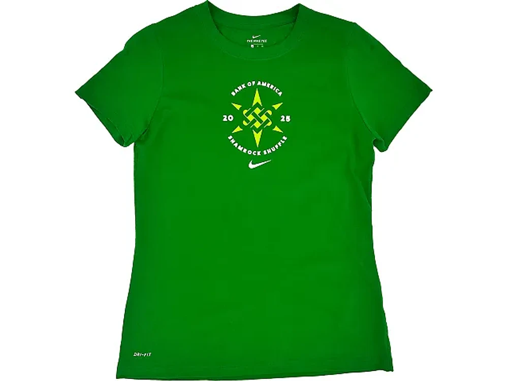 Women's | Nike Bank of America Shamrock Shuffle Short Sleeve - 2025