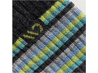 Women's | Wide Open Multi Stripe Cushioned Micro Crew Sock