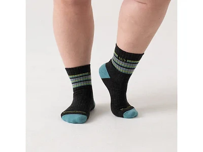 Women's | Wide Open Multi Stripe Cushioned Micro Crew Sock