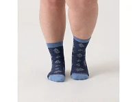 Women's | Wide Open Foliage Lightweight Micro Crew Sock