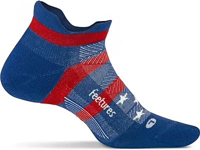 Feetures Elite Light Cushion No Show Tab USA Sock