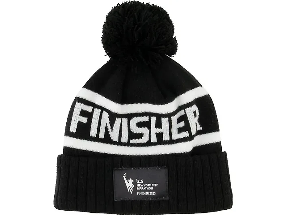 New Balance NYC Marathon Finisher Pom Beanie