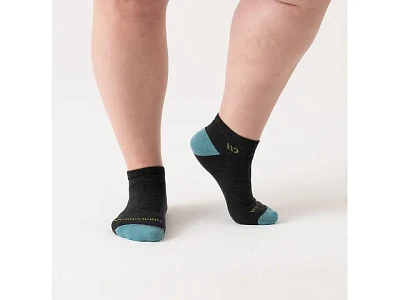 Women's | Wide Open Solid Cushioned No Show Sock