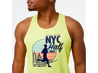 Men's | New Balance Printed Run Singlet - United Airlines NYC Half