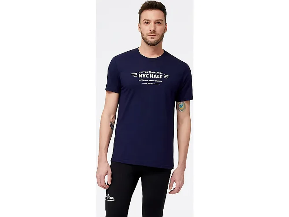 Men's | New Balance Finisher Map Graphic Tee - United Airlines NYC Half