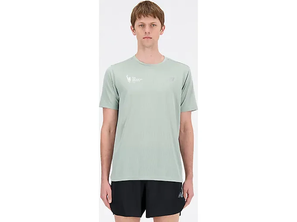 Men's | New Balance NYC Marathon Impact Run Short Sleeve