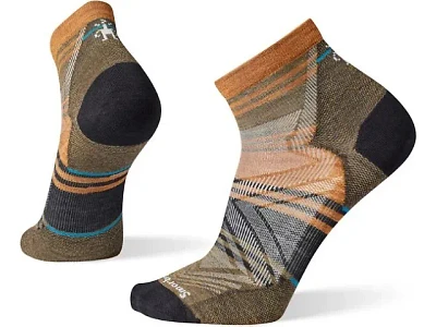 Men's | Smartwool Run Zero Cushion Ankle Pattern Sock