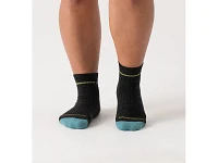 Women's | Wide Open Single Stripe Cushioned Quarter Sock