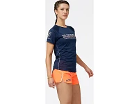 Women's | New Balance Printed Impact Run Short Sleeve - United Airlines NYC Half