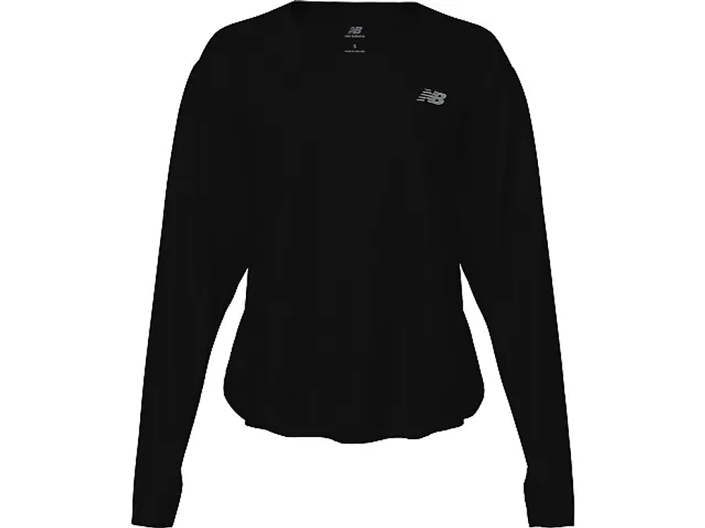 Women's | New Balance Drapery Jersey Long Sleeve T-Shirt