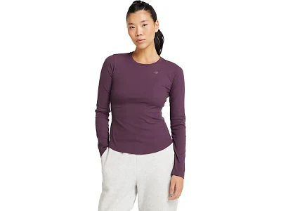 Women's | New Balance Micro-Rib Long Sleeve