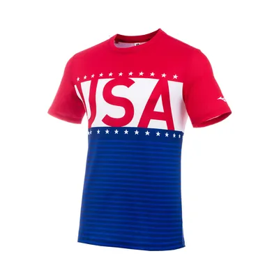 Men's | Mizuno Patriotic Short Sleeve