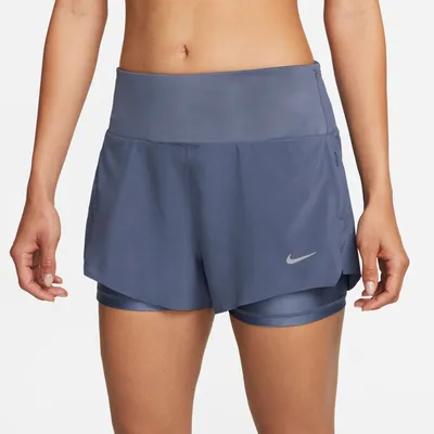 Women's | Nike Dri-FIT Swift Mid-Rise 3" 2-in-1 Shorts