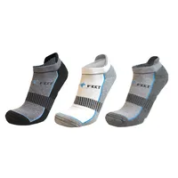 Fleet Feet No Show Socks - 3-Pack