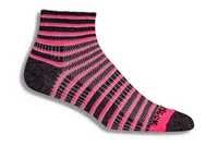 Wrightsock CoolMesh II Stripes Quarter Sock