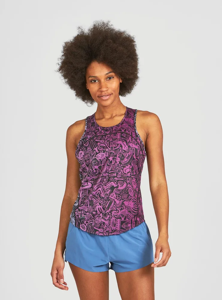 Women's | Janji Helio Tech Pattern Tank