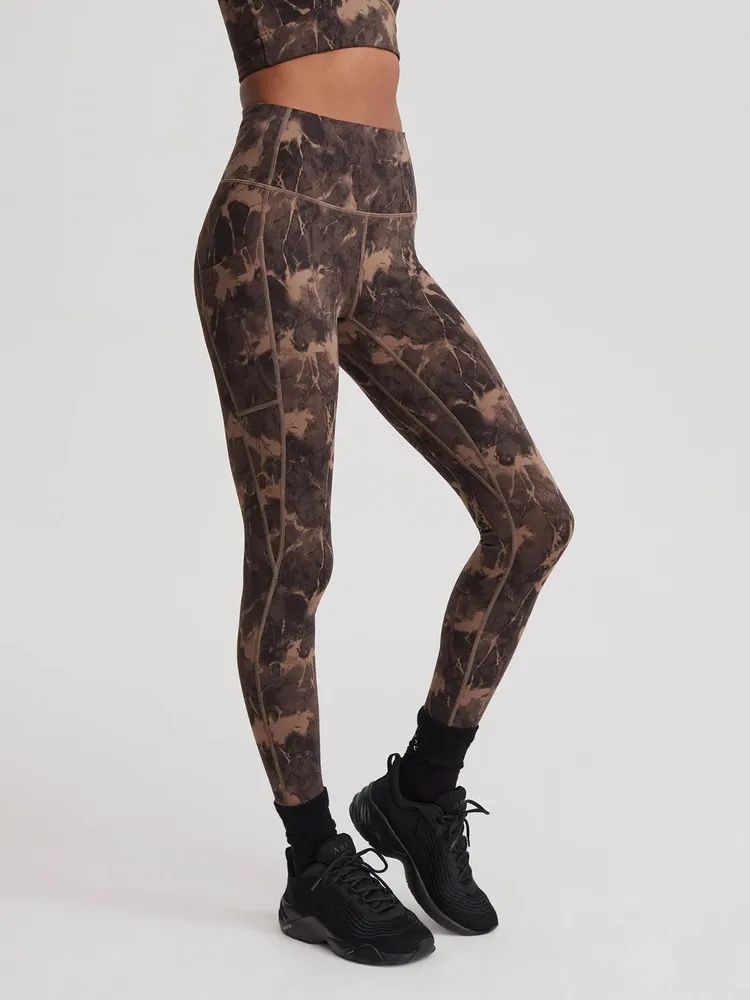 Fabletics High-Waisted SculptKnit Pocket Legging Womens black Size XS