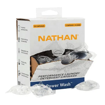 Nathan Power Wash Performance Detergent Capsules