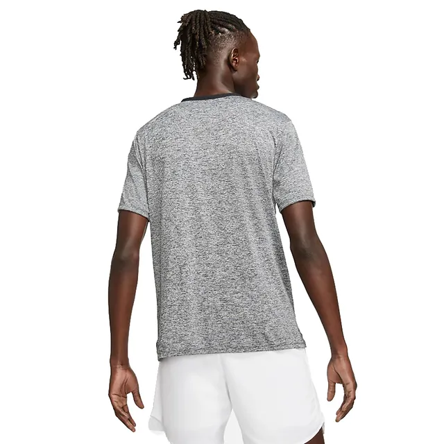 Nike Dri-FIT Men's All-Over Print Short-Sleeve Yoga Top