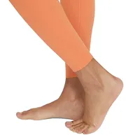 Fabletics High-Waisted Pocket Iridescent Luxe 7/8 Womens orange Size