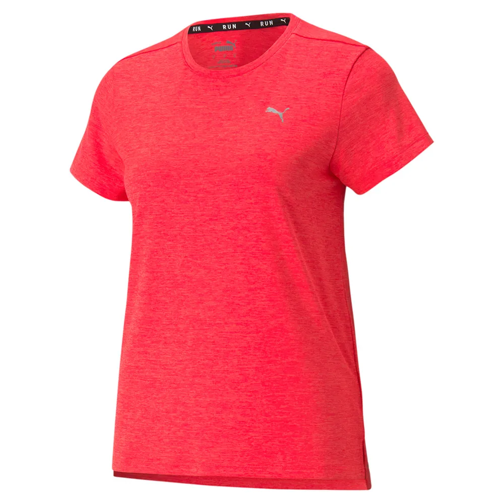 Women's | Puma Favorite Running Heather Short Sleeve