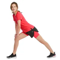 Women's | Puma Favorite Running Heather Short Sleeve