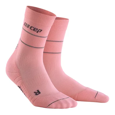 Women's | CEP Reflective Mid Cut Compression Sock