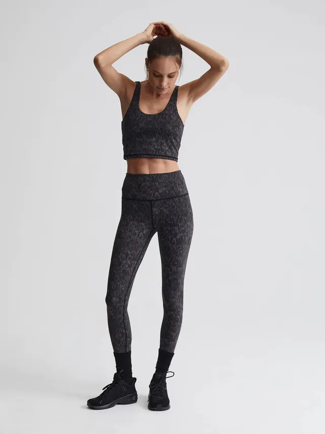 Fabletics High-Waisted Motion365 Paneled Legging Womens Size