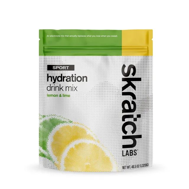 SKRATCH LABS - SPORT DRINK MIX RASPBERRY LIMEADE W/CAFFEINE SINGLE SER