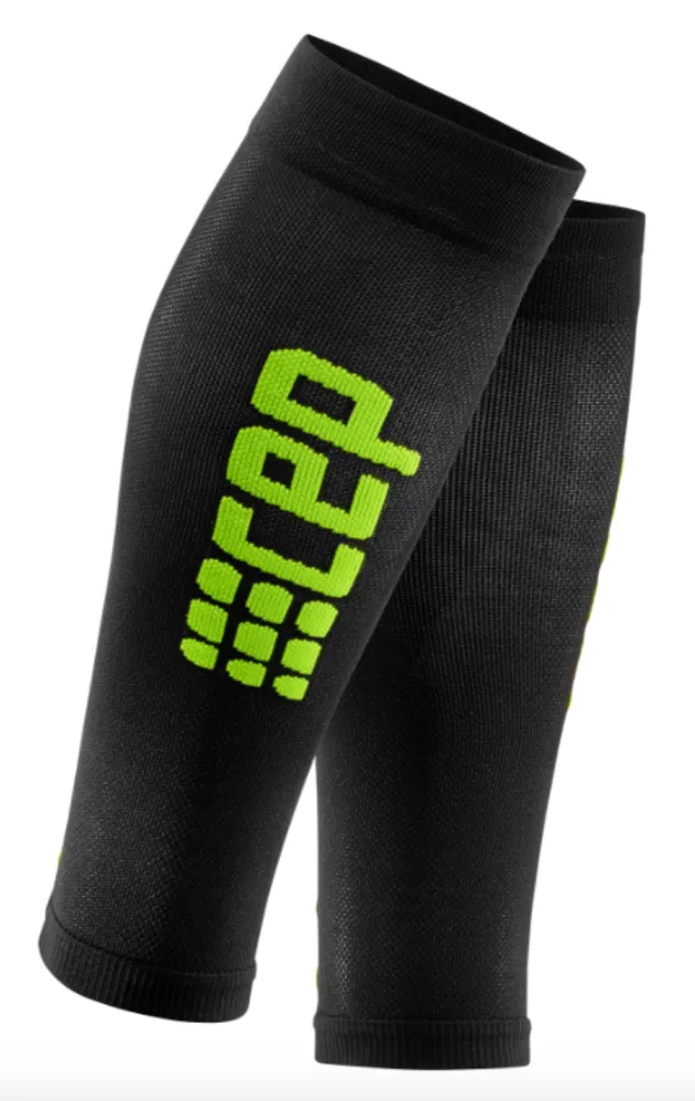 CEP Pro+ Run Ultralight Women's Compression Running Socks, Red/Green