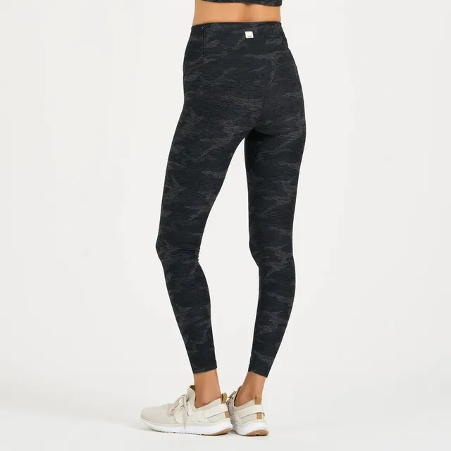 Fabletics Trinity High-Waisted Pocket Legging Womens Quarry Grey