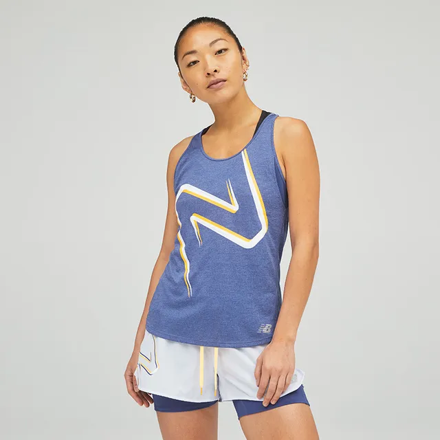 Women's, New Balance Impact Run Crop Printed