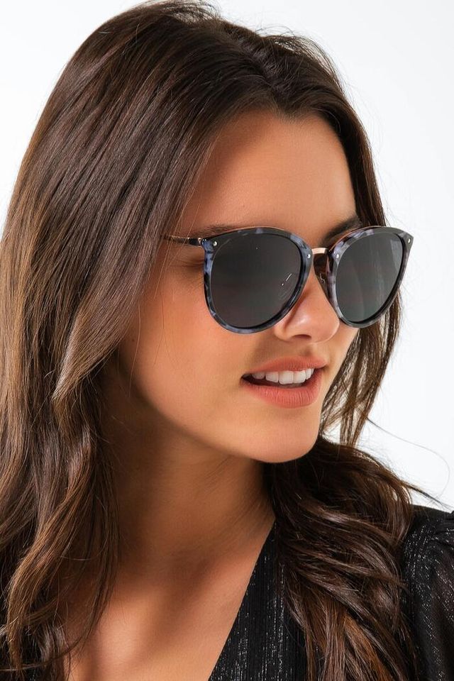 Francesca's Quary Marble Sunglasses