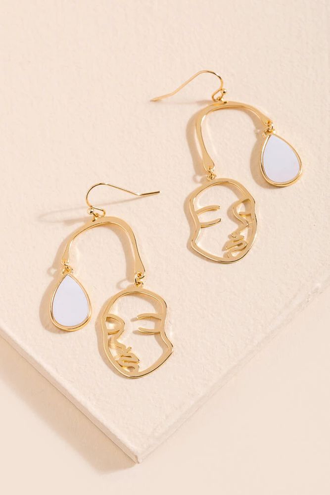 Buy Zjewelleryco Abstract Face Earrings Face Earrings Abstract Online in  India  Etsy