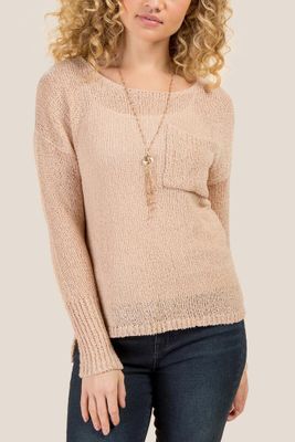 Morgan Knit Pullover Sweater